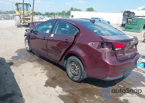 2018 Kia Forte Lx from USA, damaged, VIN 3KPFL4A70JE179282